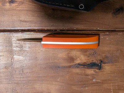 Woods Monkey Kerf Carver L.T. Wright Knife AEBL Steel Scandi