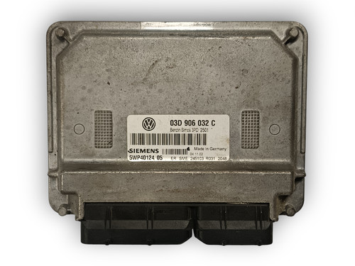 VW Polo 9N 1.2 Motorsteuergerät 03D906032C / 5WP40124 - Steuergerät ECU Benzin
