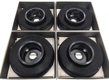Lot of 4 Kodak Carousel Transvue 140 Slide Trays Vintage 1970s
