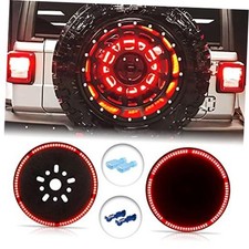 Spare Tire Brake Light 3rd Third Brake Light LED Rear Wheel Light for Jeep