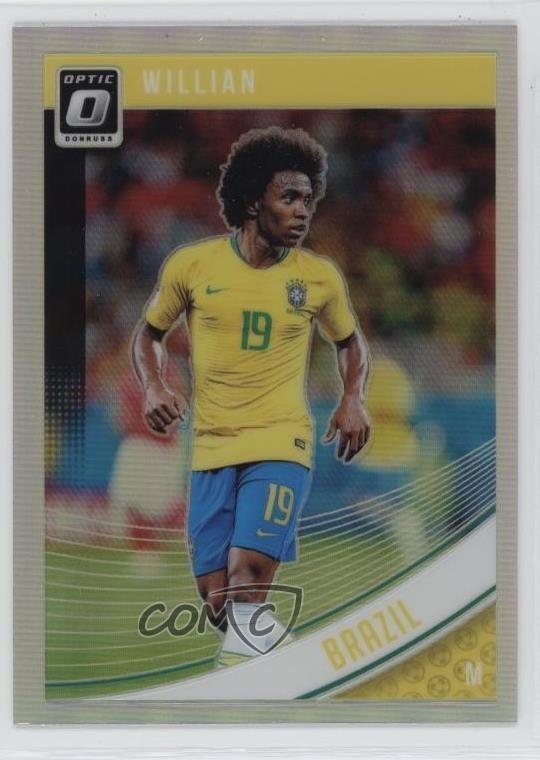 2018-19 Panini Donruss Optic Holo Prizm Willian #107 1p6z