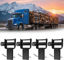 2/4/6/8 PCS Trailer Stake Pocket Winch 16200 LBS with 4 Cotter Pin Holes
