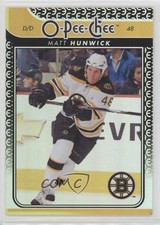 2009-10 O-Pee-Chee Foil Rainbow Matt Hunwick #135 01qm