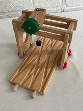 BRIO 33323 Gantry Crane 33345 Switching Crossing Double Train Track Wooden