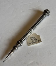 Victorian SILVER Propelling Pencil. 5”. Working. 12.4g. WILMOT. Beautiful