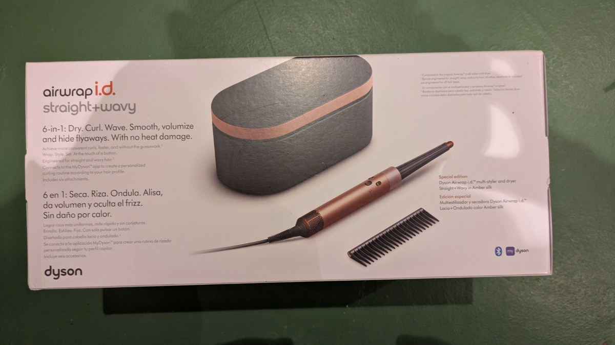 Dyson Airwrap i.d. Multi-styler & Dryer Straight+Wavy - Amber Silk