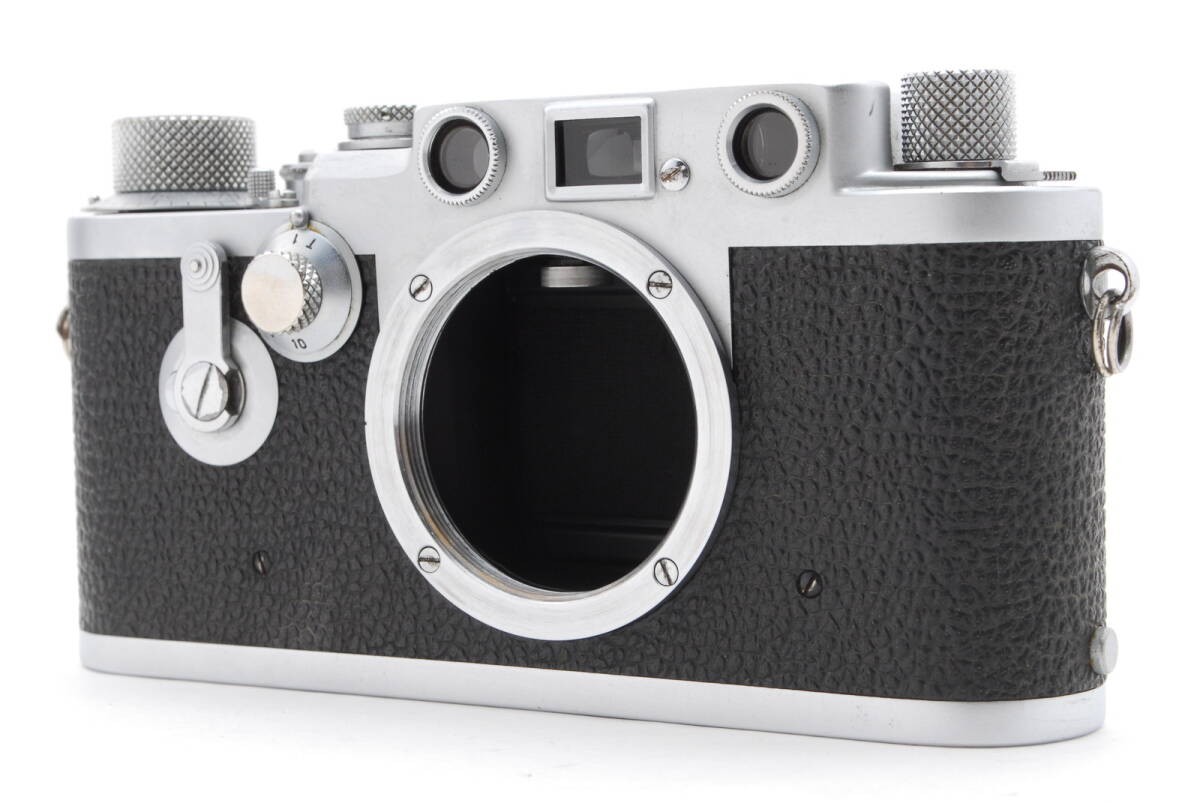 Leica IIIF III F Rangefinder Camera Red Dial 35mm Film Tested & Guaranteed