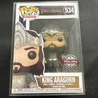 Funko Pop Movies LOTR King Aragorn #534 Special Edition Vinyl Figure