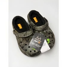 Crocs Unisex Clog Men's 4/Women's 6 Realtree APX Camo Lined Casual Shoes