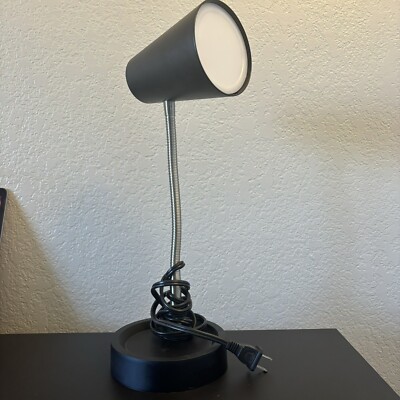 Task Table Lamp (Includes LED Light Bull) Black - Room Essentials