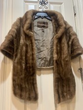 Vintage I.magnin & Co. Mink Fur Cape, Stole, Wrap