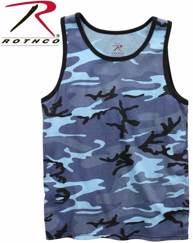 Prendas sin mangas camufladas y sólidas tácticas militares sin mangas calidad militar ROTHCO O FOX - Imagen 51 de 168
