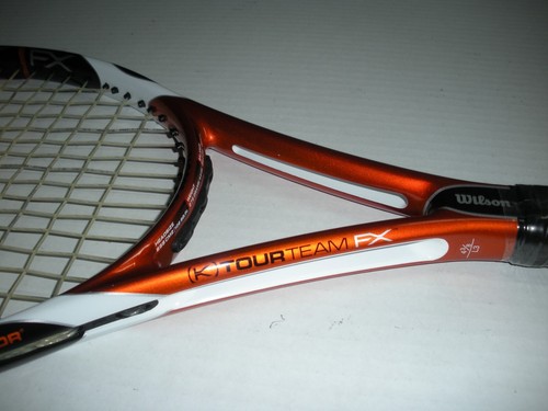 WILSON K-FACTOR K TOUR TEAM FX 102 TENNIS RACQUET 4 3/8 NEW - Picture 2 of 5