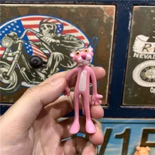 NJ Croce Pink Panther Figure Vintage Toy Figurine Poseable Model