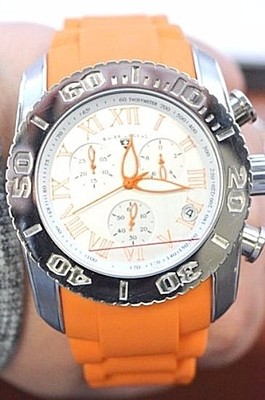 Montre Chronographe Swiss Legend Homme 45 Mm Acier Inox - Occasion étanche 200m