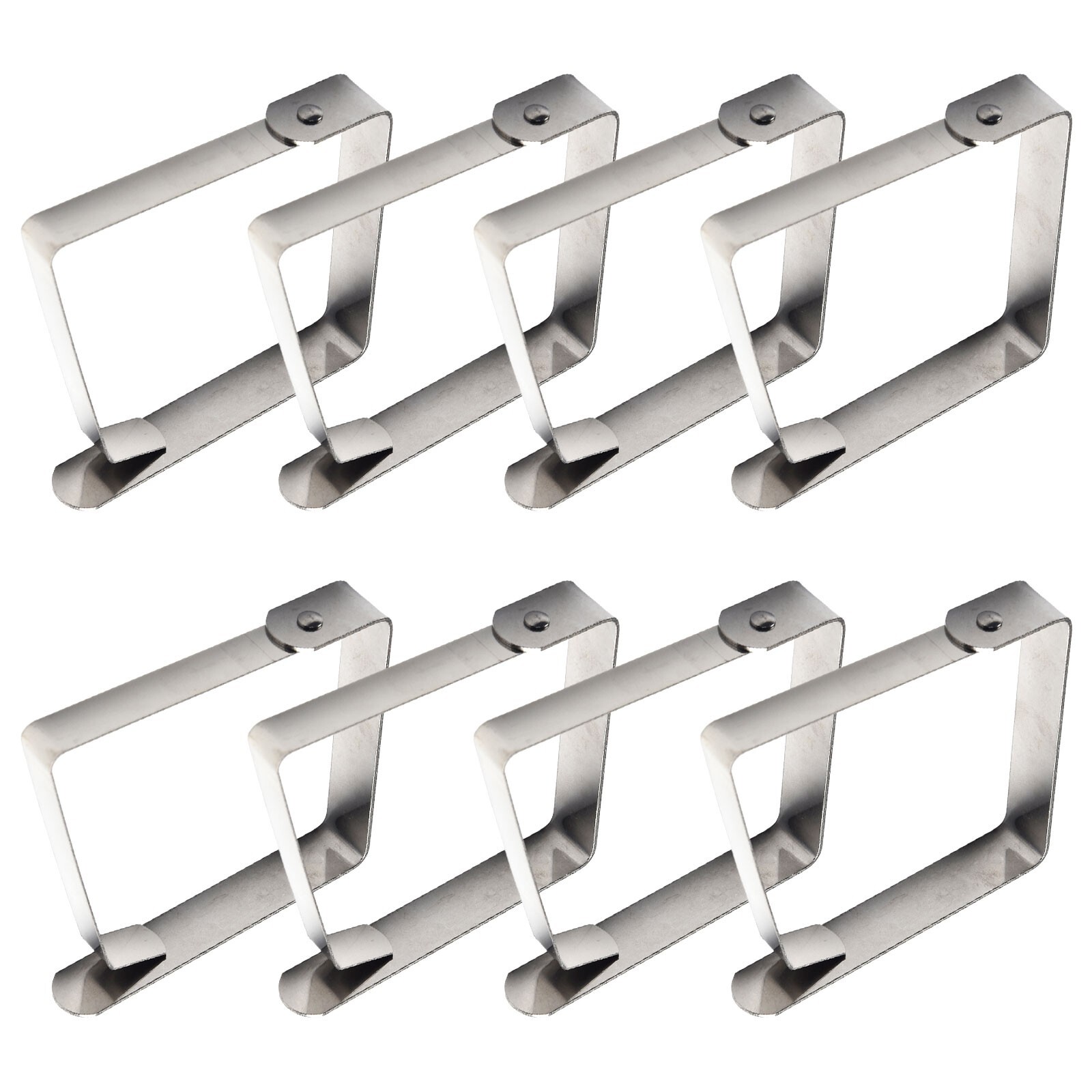 Secure Your Table Covers with these Stainless Steel Table Cover Clips Set of 8 eBay