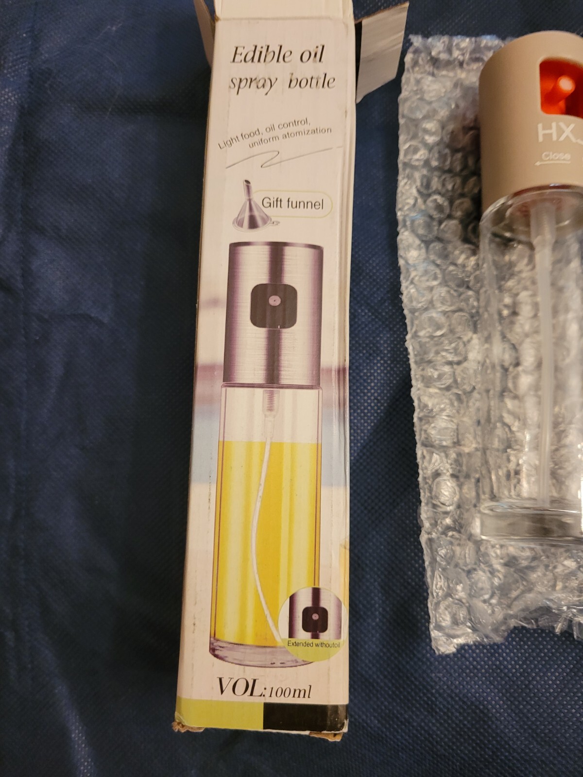 Cooking Oils or BBQ Soy Vinegar Marinate Sauces Spray Bottle ~ Grilling Smoking