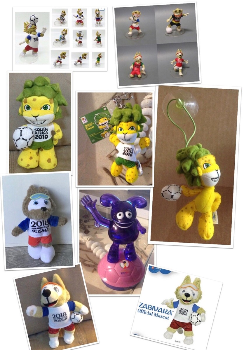 2002/2010/2018 FIFA WORLD CUP Mascot Plush,Keychain,Figure | eBay
