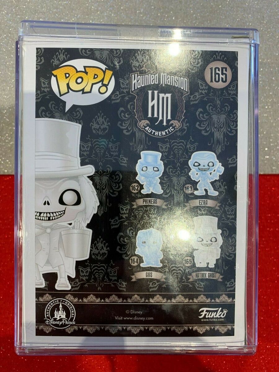 Funko Pop Haunted Mansion Hatbox Ghost #165 Disney Parks Funko Pop Haunted Mansion Hatbox Ghost #165 Disney Parks