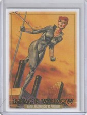 BLACK WIDOW 2024 Marvel Masterpieces 92 Platinum #3 Canvas Parallel Card