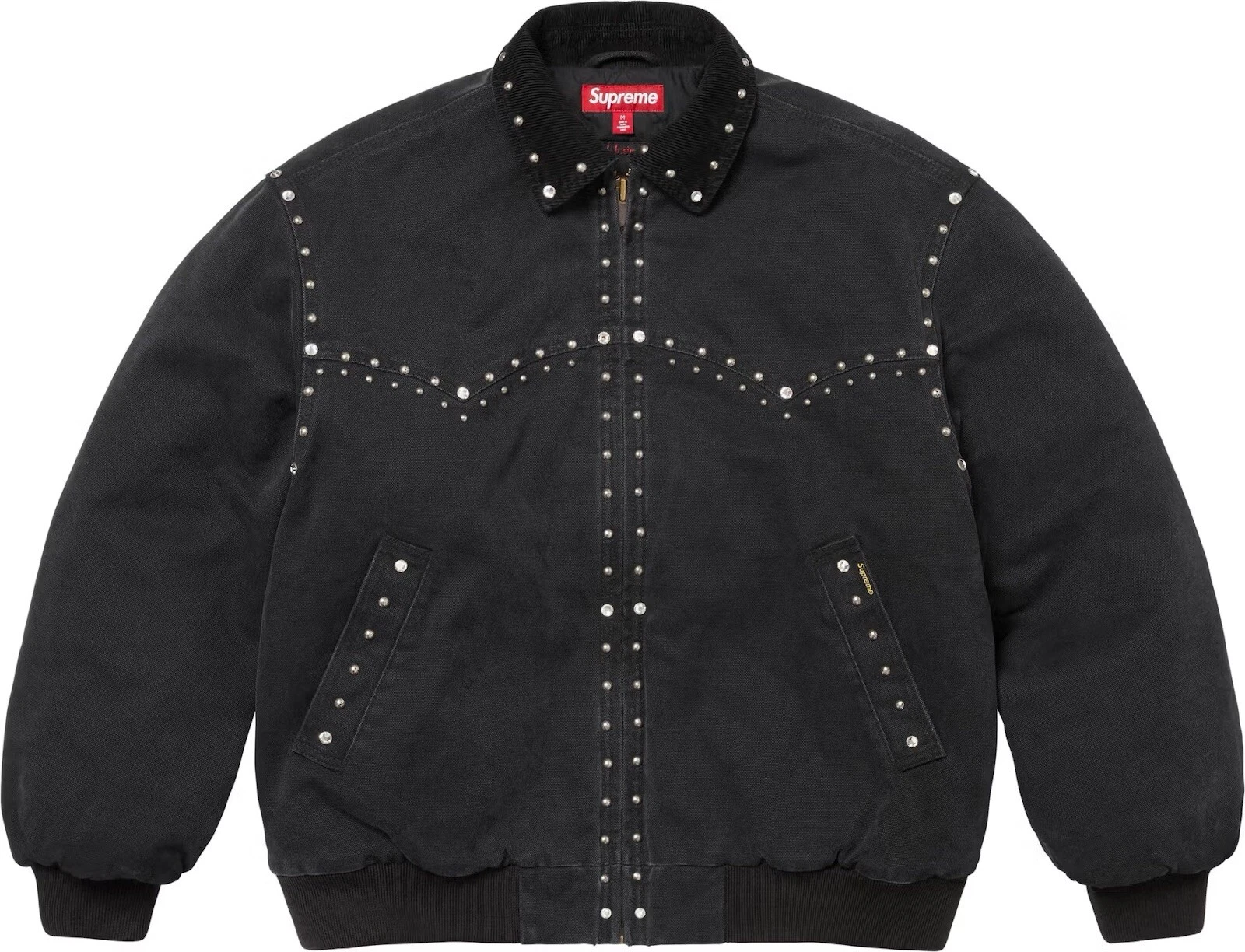 Supreme b.b. Veste de travail cloutée Simon NEUVE TAILLE S   NOIRE