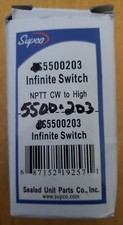 Robertshaw Infinite Switch 5500-203 Box YYY 