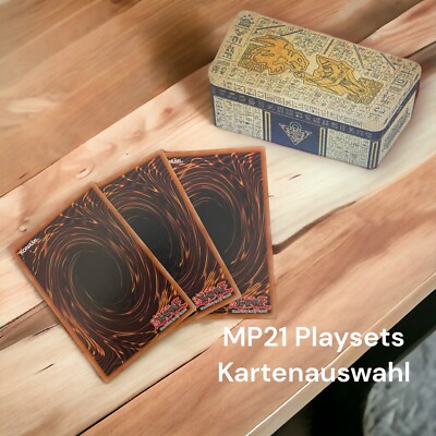 Yugioh Playset Kartenauswahl MP21 (3x) 2021 Tin of Ancient Battles/ Deutsch