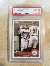 2011 Topps Update JD Martinez PSA 10 #US186 Rookie RC Astros Red Sox