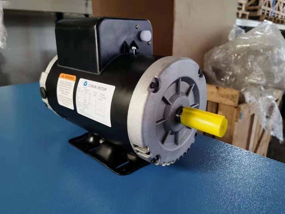 Single Phase NEMA Electric Motor 240V 2.2KW 3HP 2850rpm FRAME 56 1Ph CSCR 3/4" - Image 2 of 4