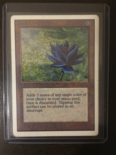MTG Black Lotus Unlimited Magic: the Gathering - Moderately Played MP - Picture 1 of 2