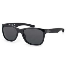 NEW Lacoste L662S 001 Black Sunglasses with Magnetic Extendable Temples 54mm