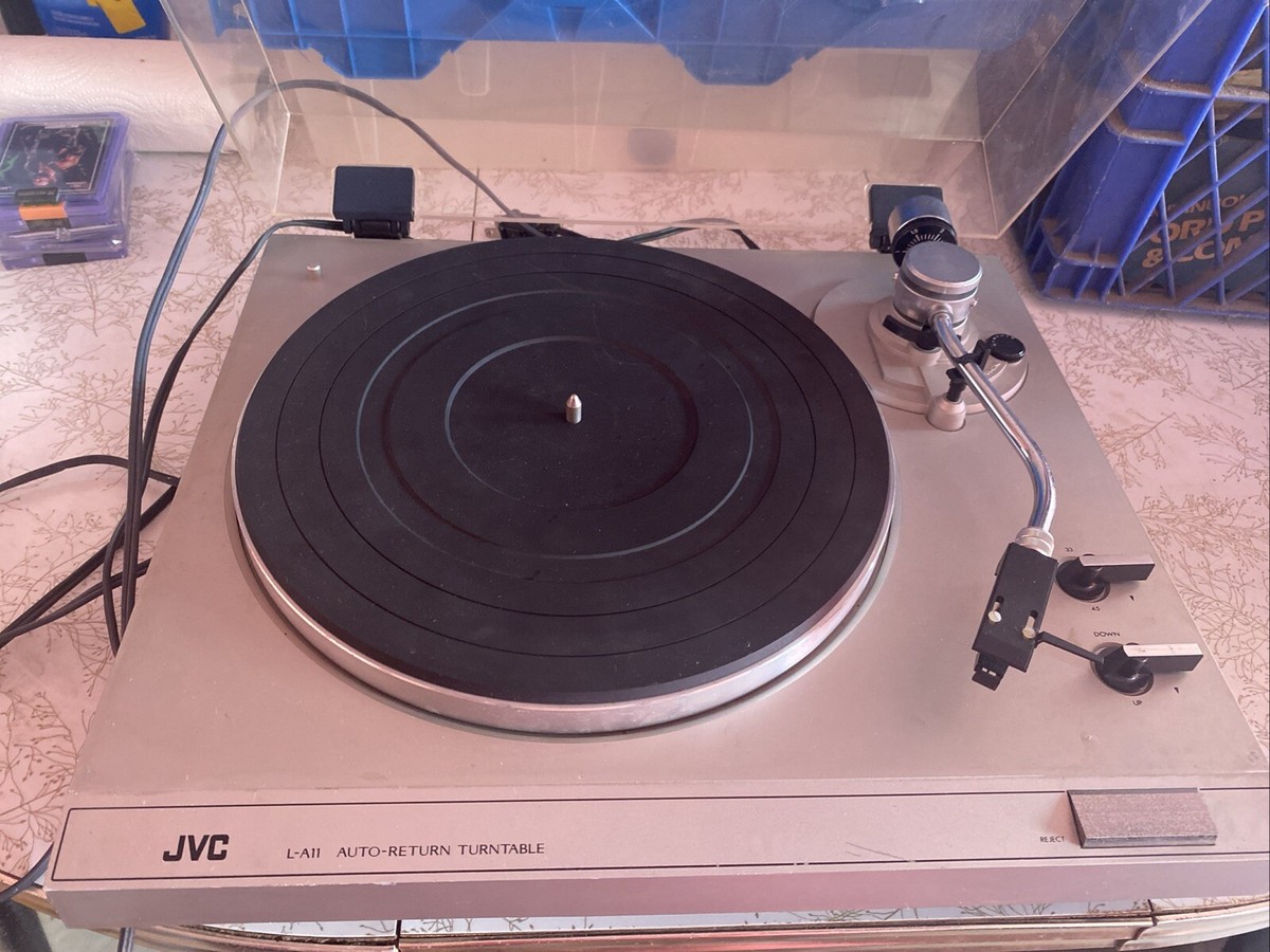 Vintage JVC L-A11 Auto-Return Turntable Audio, read description | eBay