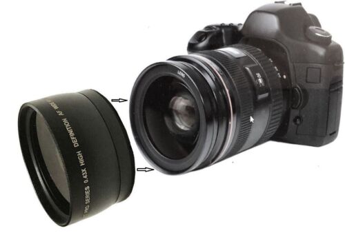 Wide Angle Lens/ Macro for Nikon 1 J1 J2 J3 1 V1 V2 10-30mm 30-110mm 10mm Lens - Picture 1 of 8