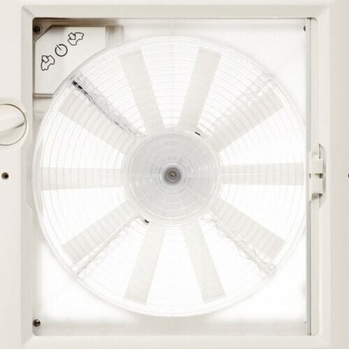Ventilateur De Toit Motorisé Thule Vent Translucide 40x40 Cm - Pour Camping-car, Van, Puits De Lumière - Neuf Sous Emballage