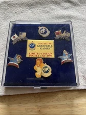 Seattle Goodwill Games 1990 Spokane Coliseum Collector Pin Set Set of 6