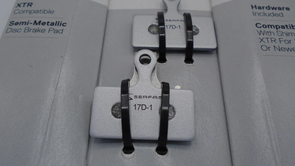 Pastillas de freno de disco para bicicleta de montaña Serfas - DBPS5 (Shimano 2011 y XT, XTR, un Foto 3 de 4