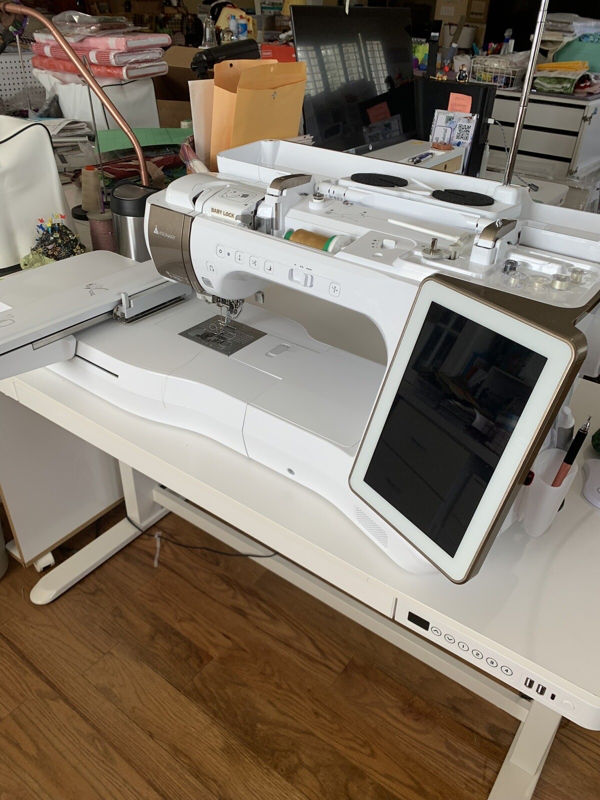 Babylock Salaris Embroidery Sewing Machine eBay