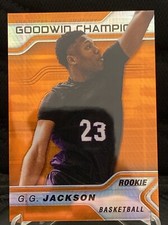 2023 UD Goodwin Champions G.G. JACKSON RC Rookie Orange Prism #/499