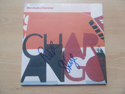 Morcheeba autographs signed CD booklet ''Charango''