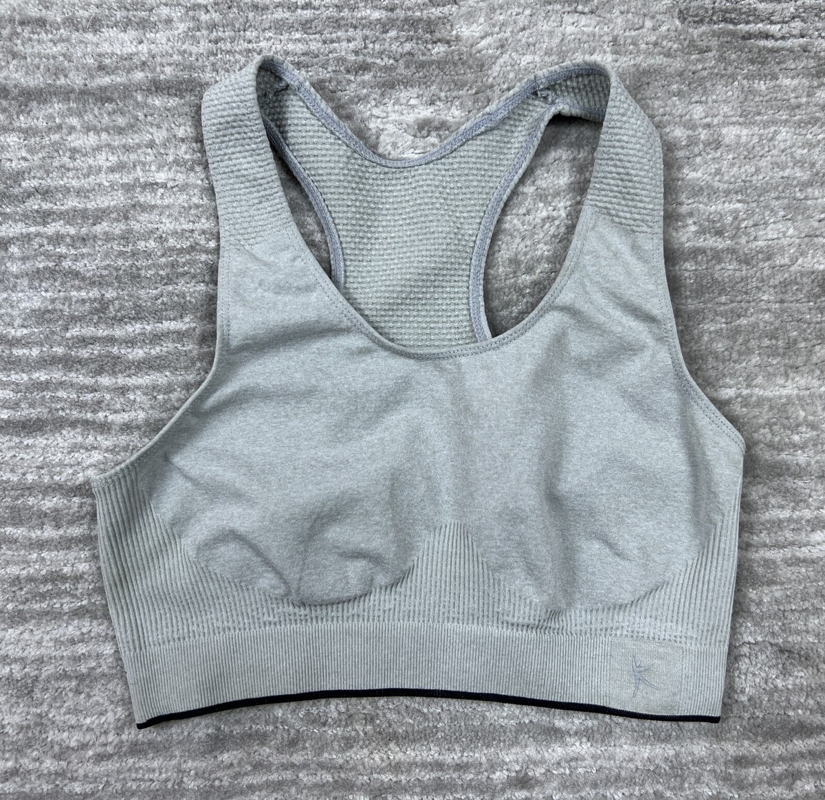 Danskin Now Sports Bra Womens Small Gray Athletic Sleeveless