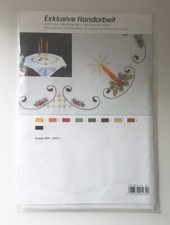 Sticken -  Tischdecke - Mitteldecke - Handarbeit 