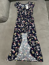 Epic Threads Big Girls Navy Blue Floral Dress Size Small New With Tags