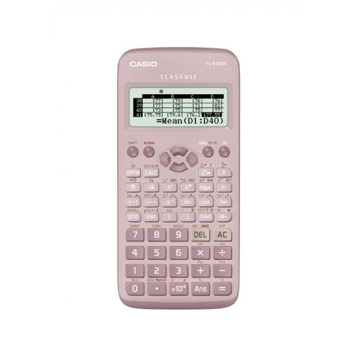 18m Warranty NIB ORIGINAL Casio Scientific Calculator Classwiz FX-570 EX-Pink - Picture 7 of 11