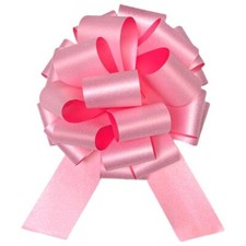 16" Large Pink Bow1pcs Glitter Big Gift Bow Big Bow for Bike Bow for Present ...
