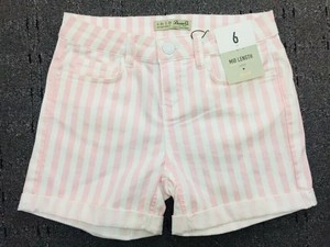 primark striped shorts