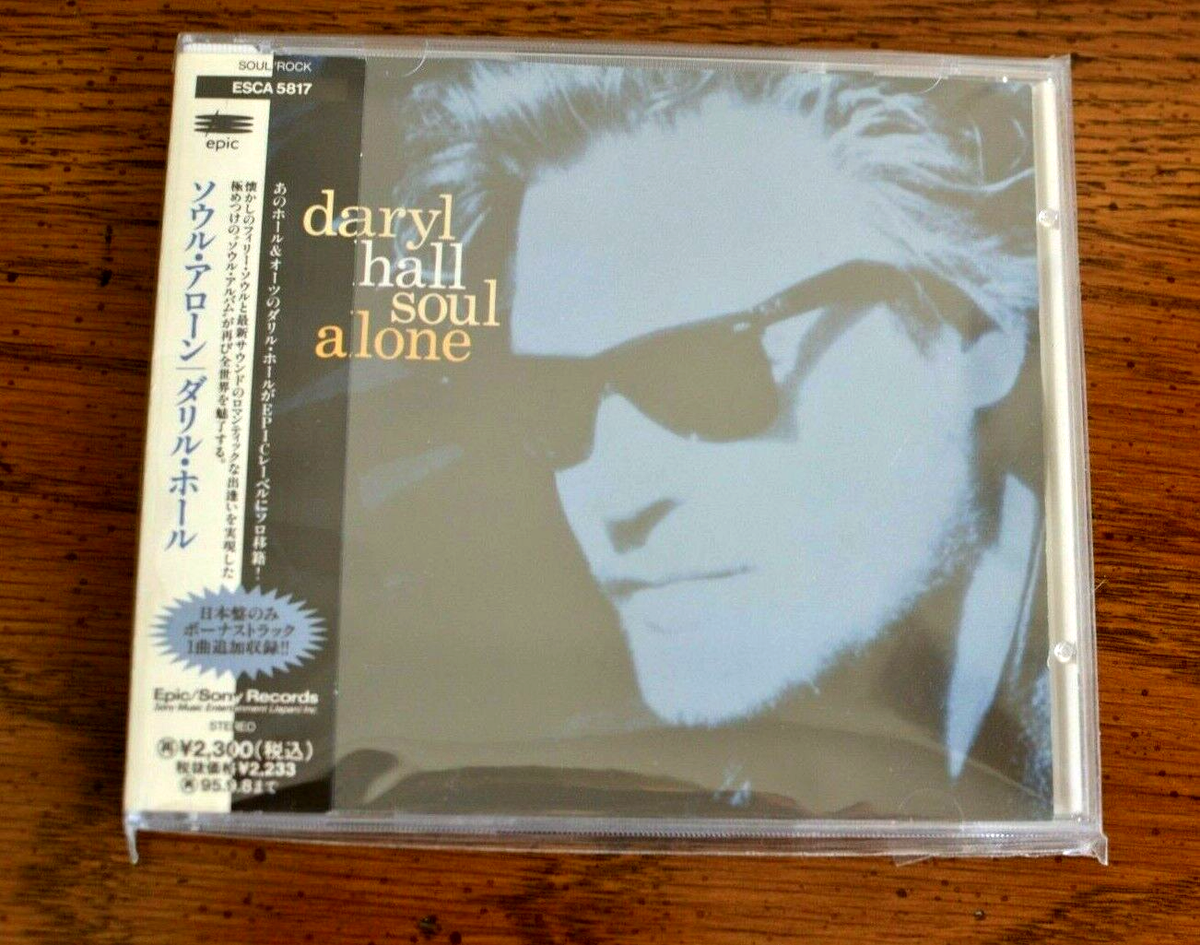 Soul Alone / Daryl Hall (CD, JAPAN, +1 BONUS track!! , +OBI 1993 