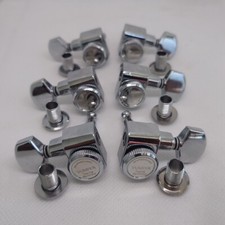 3L3R Chrome Guitar Locking Tuners 1:16 No Screw Machine Heads for ST TL SG LP