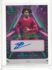 Harvey Blair RC 2022 Leaf Ultimate FUTURES Signature Auto EMERALD GREEN #2/6