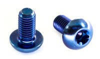 Titan Schraube M6 X 15Mm - Torx T25 Linsenkopf Iso 7380 - Blau