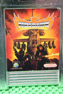 FIREHAWK by Code Masters 4 Nintendo Authentic Recently Tested - SCARCE